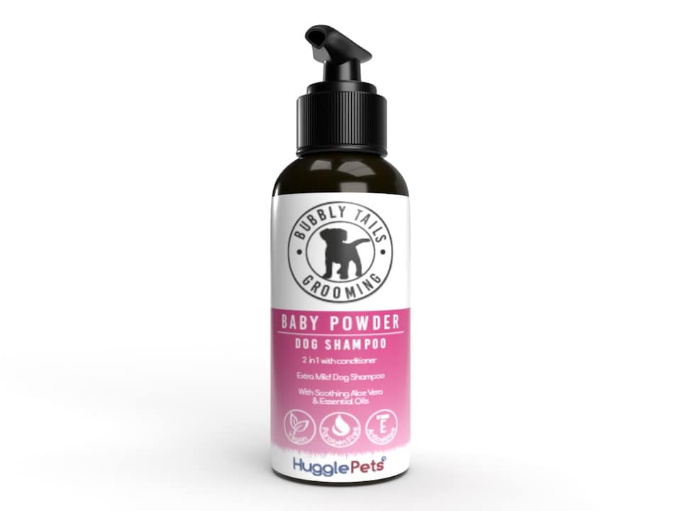 image 1 of HugglePets Bubbly Tails Dog Shampoo - Baby Powder