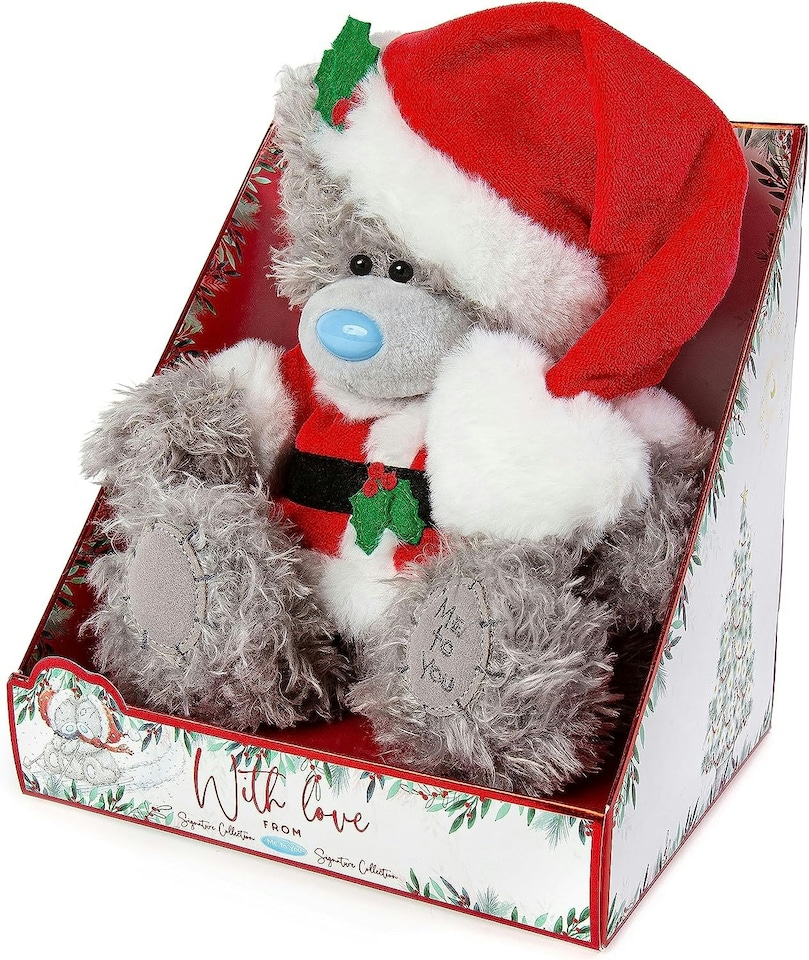 image 1 of Me to You Tatty Teddy Dressed As Santa 19cm High