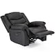 image 3 of Chester Electric Bonded Leather Automatic Recliner Heat & Massage Chair (Black)