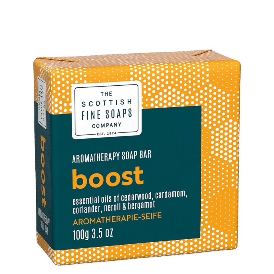 Scottish Fine Soaps Boost Wrapped Soap 100g