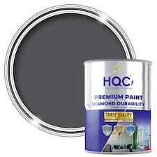 HQC Garden Paint - Best Weatherproof For All Outdoor Wood & Furniture - Classic Grey - 5L