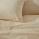 image 5 of Touch Of Linen - Creamy Almond - Pillowcase Pair Cream | Creamy Almond