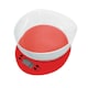 image 4 of CKSP01-Casa - Kitchen Scale W/ Clear Bowl - Fresco Red