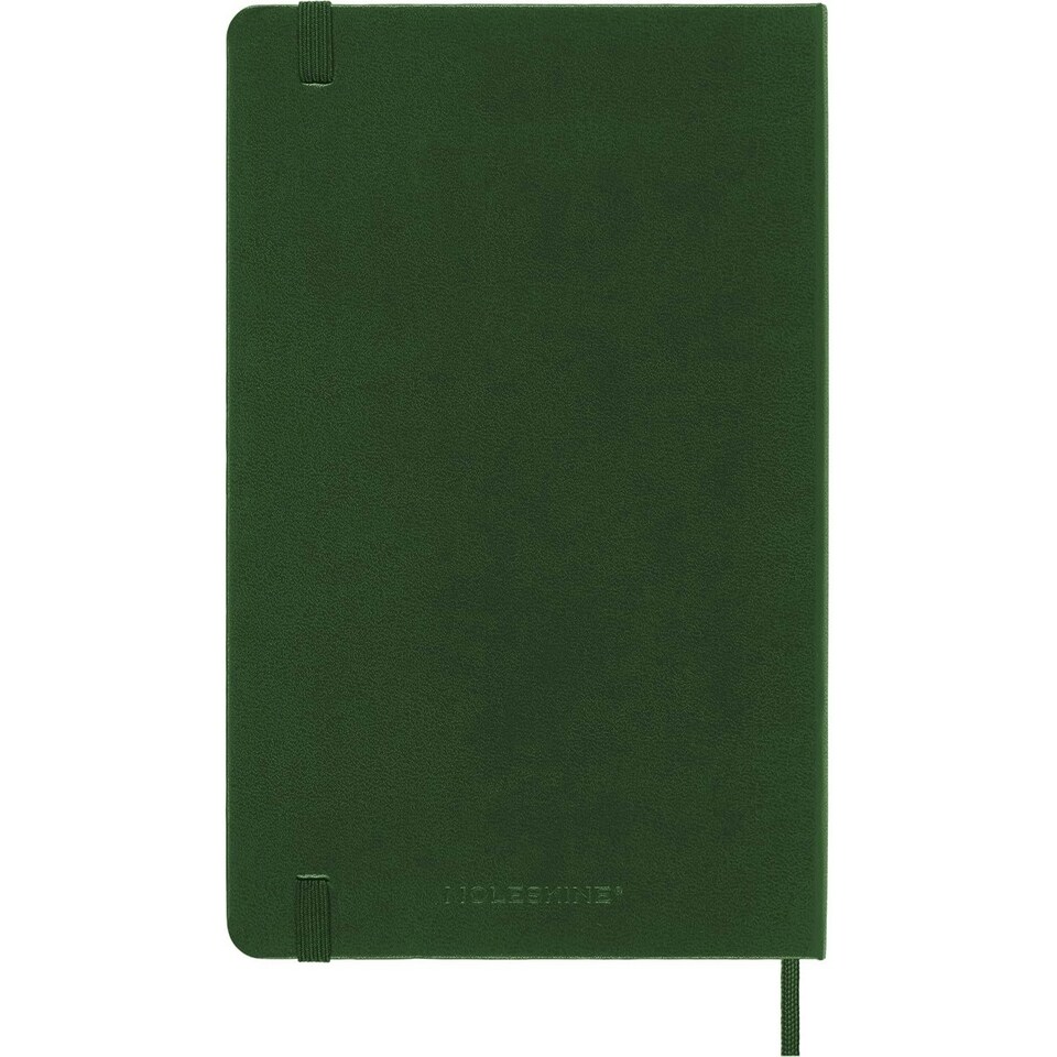 image 1 of Moleskine 2025 Soft Cover Planner - Myrtle Green - One Size