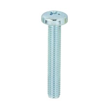 Timco - Metric Threaded Machine Screws - PZ - Pan Head - Zinc (Size M5 x 30 - 100 Pieces)