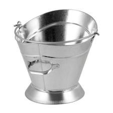 Hearth and Home Waterloo Galvanised Coal Bucket - Steel - One Size