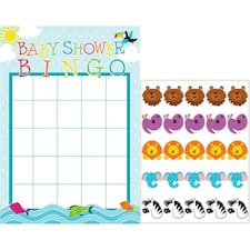 Creative Party Noah´s Ark Baby Shower Bingo - White/Multicoloured - One Size