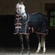image 2 of Weatherbeeta Comfitec Channel Quilt Therapy Tec Detach-a-neck Medium Rug - Black/Silver/Red - 5ft 9