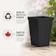 image 4 of Nicoman Savana Chevron Tall Planter Non-Shed Non-Crack Indoor Outdoor Planter