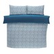 image 1 of Pebbles Polyester Duvet Cover Set with Pillowcase Blue | Double