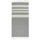 image 2 of Anders Hammam Towel - Solid Black - One Size Black | One size