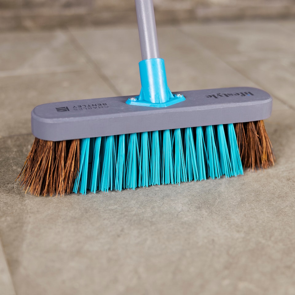 image 1 of Charles Bentley Lifestyle 12" Bassine & Synthetic Wooden Broom