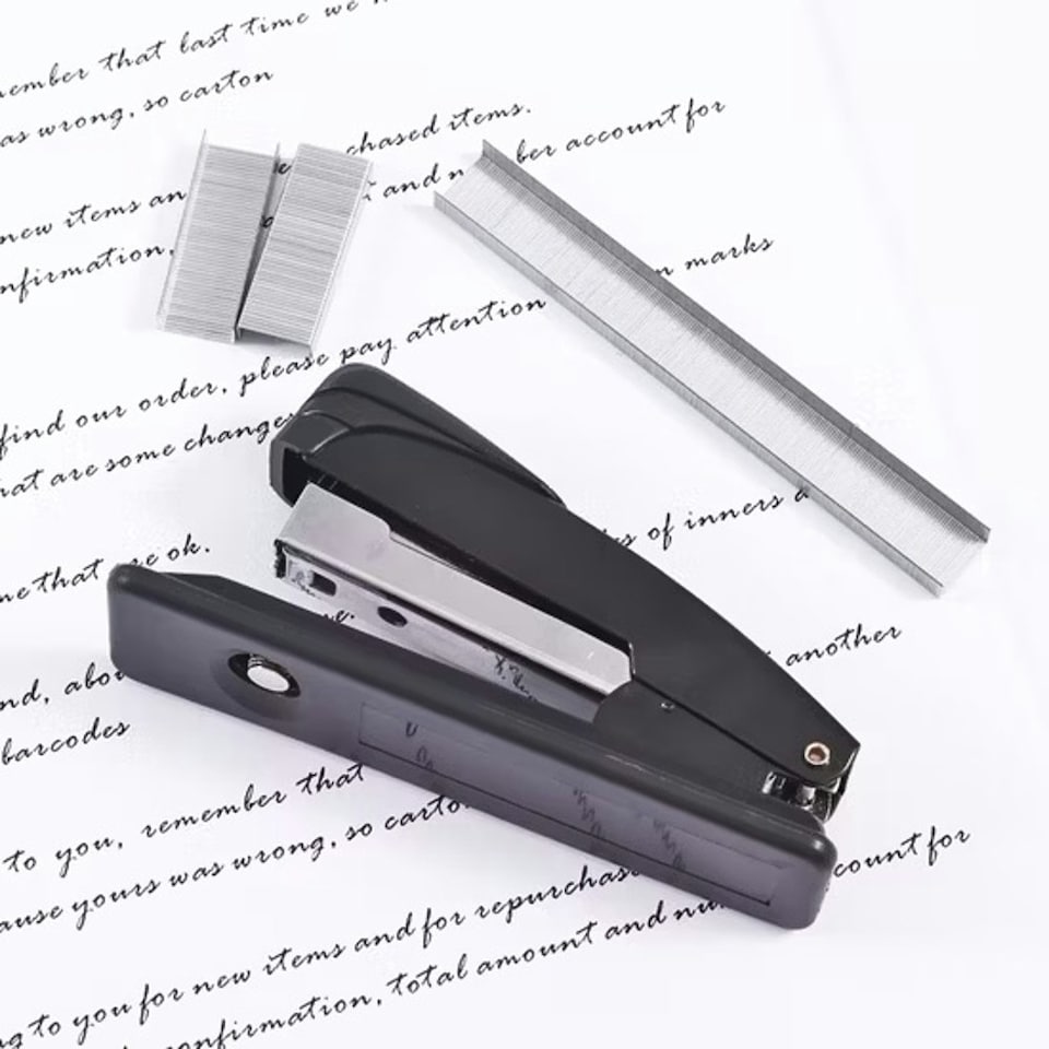 image 1 of Black And Blue Standard Metal Staplers