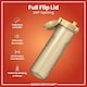 image 4 of Leak Proof 1 Litre Water Bottle, BPA Free, 1000ml (32oz) | Yellow | Desert | 1L