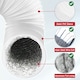 image 3 of SPARES2GO Vent Hose for Zanussi Tumble Dryer PVC Aluminium Foil Insulated Duct Outlet Pipe (4" x 2.5m)