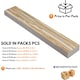 image 3 of Self Adhesive Floor Planks | 36x5.98in (91.4x15.2cm) Each | Peel & Stick Vinyl Flooring | Honeyline Grain Flow Wood Effect | DIY Waterproof Floor Tiles Brown | 4.17 sqm