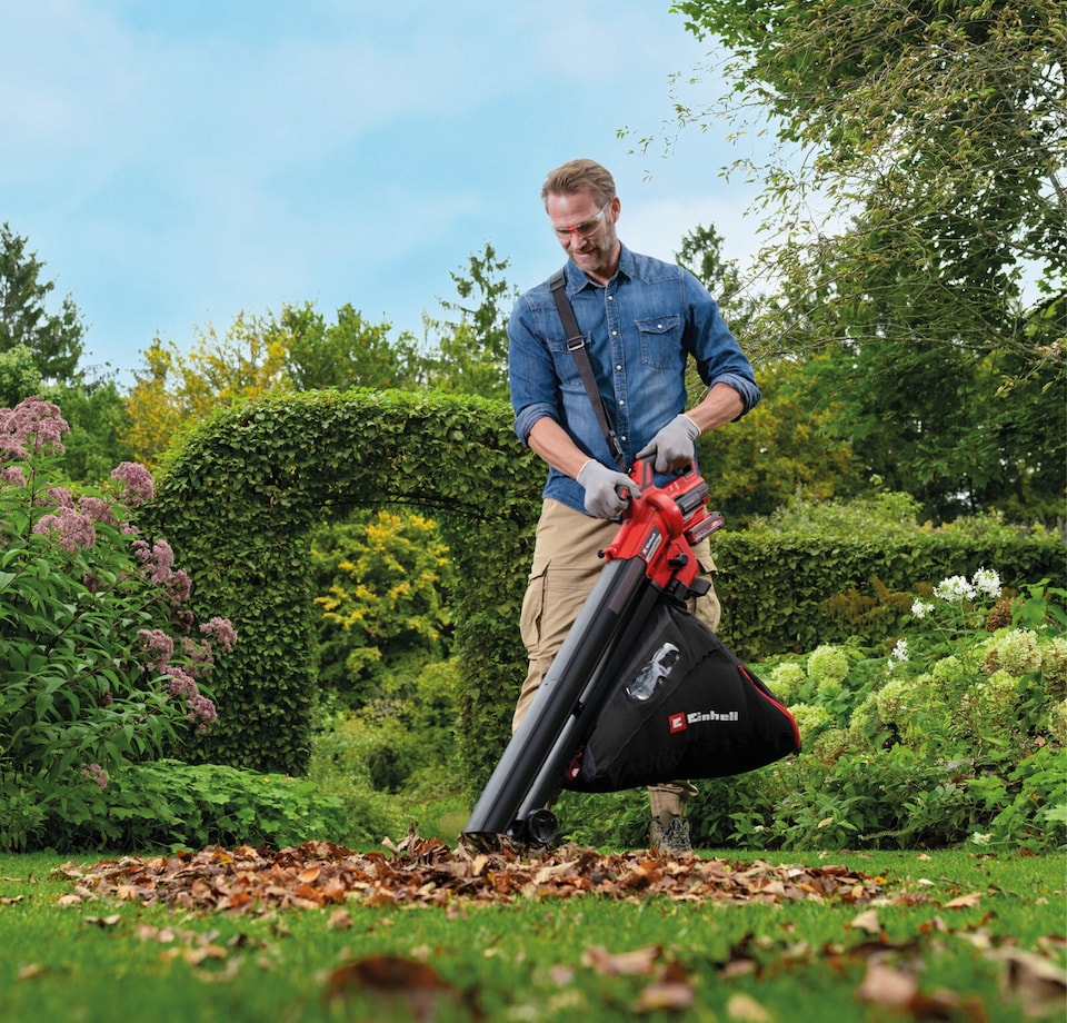 image 1 of Einhell Cordless Leaf Blower Vacuum 18V VENTURRO 18/210 - Body Only