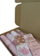 image 8 of Christmas Gift Wrapping Paper 4 x 8M Rolls And Gift Tags Rose Gold Blush Pink