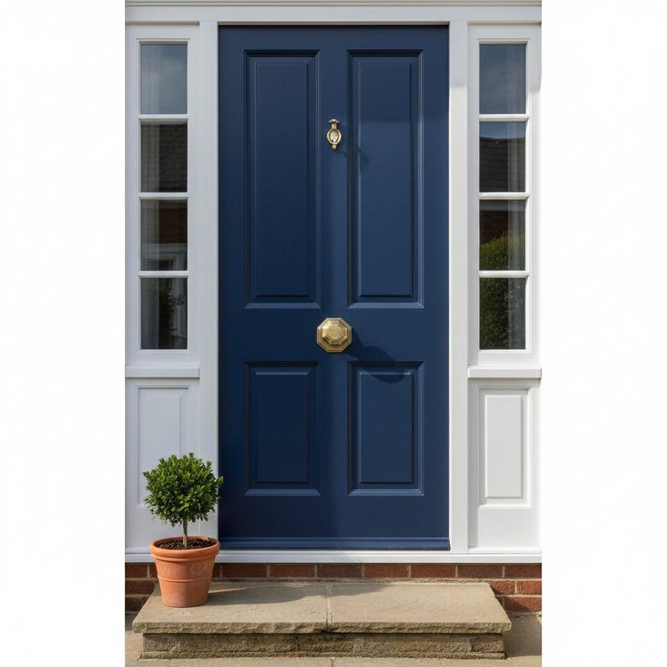 image 1 of Innov8 Coatings Composite Door Paint - Dumortierite Blue - 750ml - Satin Finish - 10 Year Guarantee | Blue | Dumortierite Blue | 750ml | 1