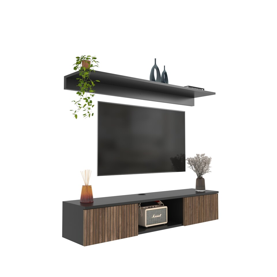 image 1 of Decorotika Elia Floating TV Unit for TVs up to 60 inch