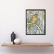 image 4 of Robin on Snowy Tree Branch Vintage Framed Wall Art Print van Hoytema 12x16"