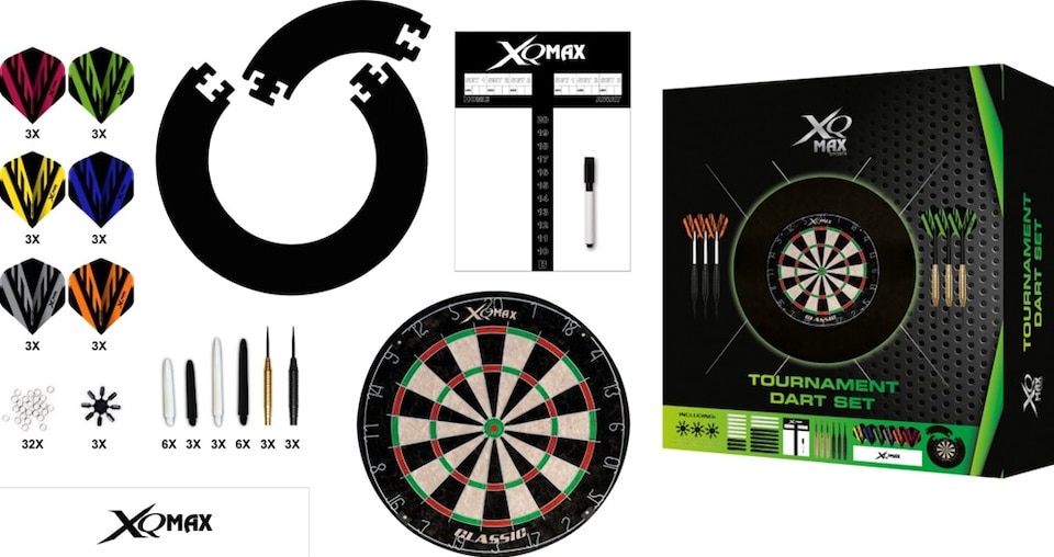 image 1 of XQ Max - Tournament Darts Set (Black)