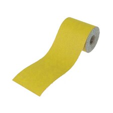 Faithfull 115mm Yellow Aluminium Oxide Paper Roll - Multi Colour - 115mm X 5m