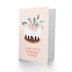 image 2 of To My Little Pudding Pastel Pink Holly Cake Funny For Her Woman Christmas Card