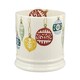 image 3 of Mug: 1 x 470ml Emma Bridgewater Baubles Pint Mug, Ceramic White