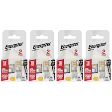 Energizer LED G9 200lm 1.8W 2700K (Warm White) Light Bulb - Pack  of 8