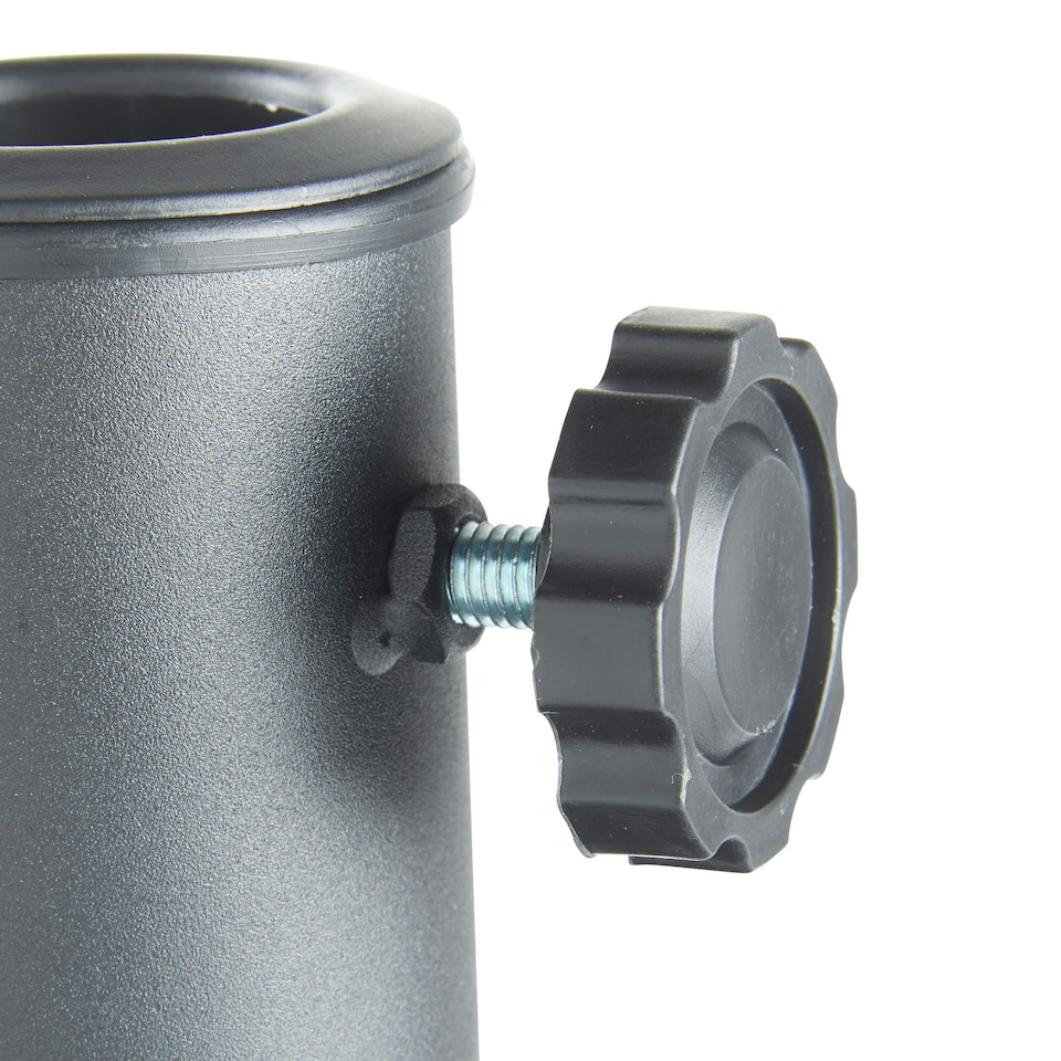 image 1 of VonHaus Parasol Base Black Round 12kg