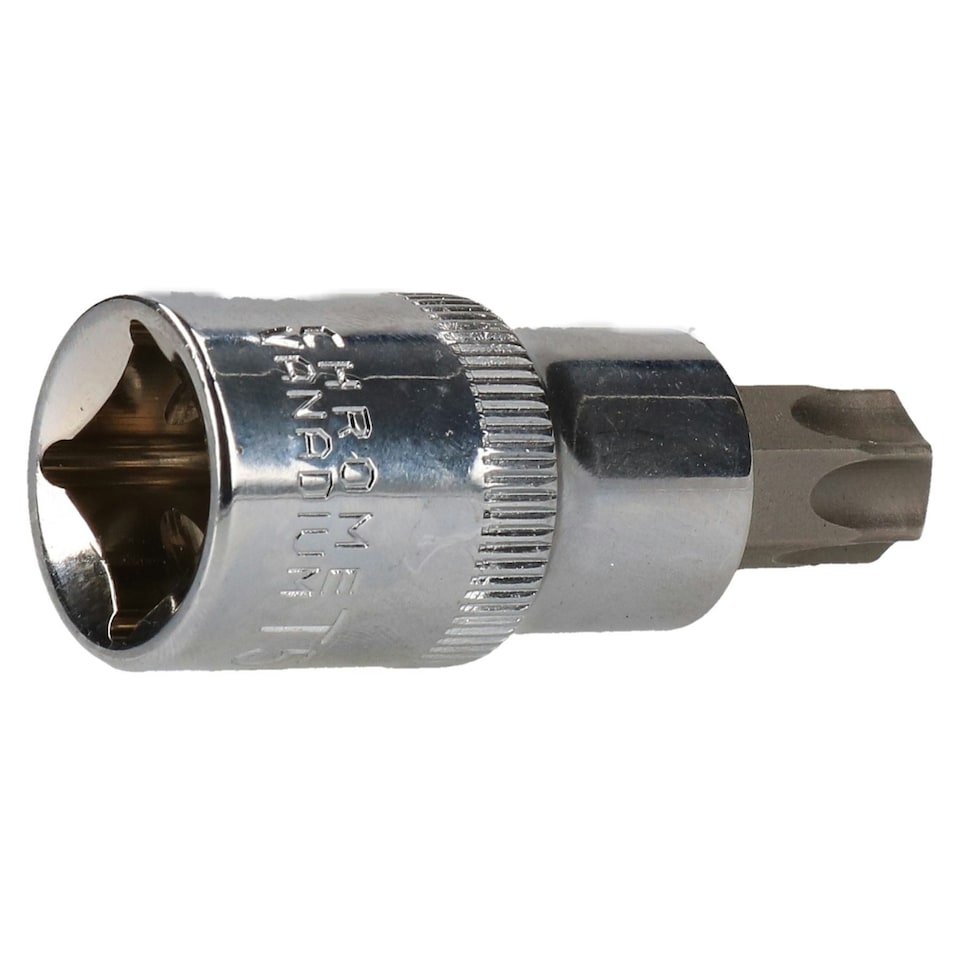 image 1 of T55 x 55mm 1/2" Drive Torx Star Socket Male T-Star Cr-V Steel AU638