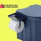 image 8 of Hillington Portable Camping Toilet 150kg - Foldable with Padded Seat & Complete Accessory Kit - Blue