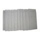 image 2 of Pack of 10 95mm x 170mm White Duplicate with Carbon Restaurant Pads
