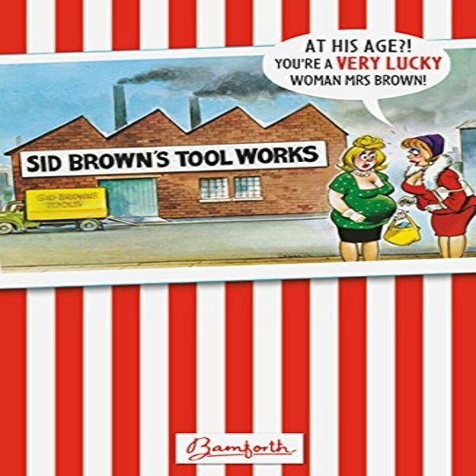 image 1 of Sid Browns Humour Blank Inside Greeting Card