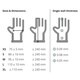 image 5 of Unigloves Black Pearl Box of 100 Nitrile Gloves