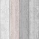 image 1 of Arthouse Painted Wood Wallpaper - Grey/Blush - 10m x 53cm | Grey