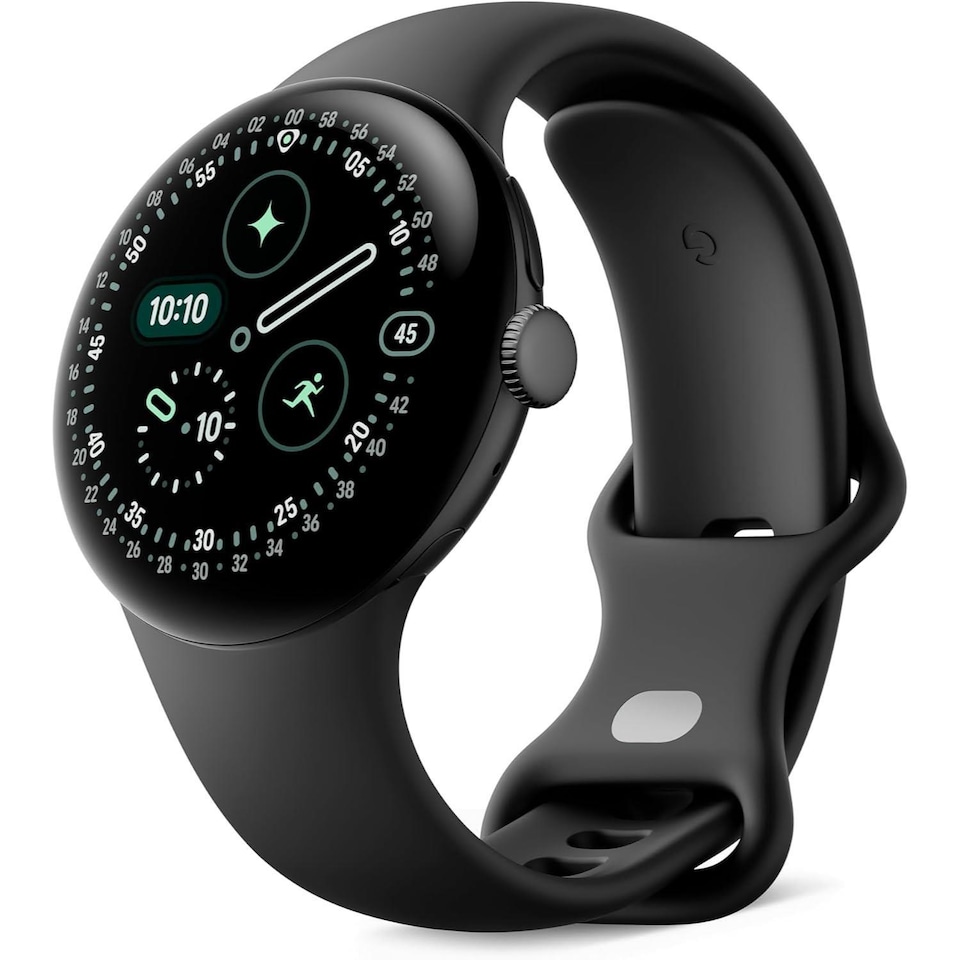 image 1 of Google Pixel Watch 4 41mm LTE Android Smartwatch Matte Black Aluminium