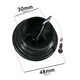 image 3 of SPARES2GO Fuel Filler Cap for Stihl TS400 Disc Cutter BT130 BT131 Auger HT100 Pruner
