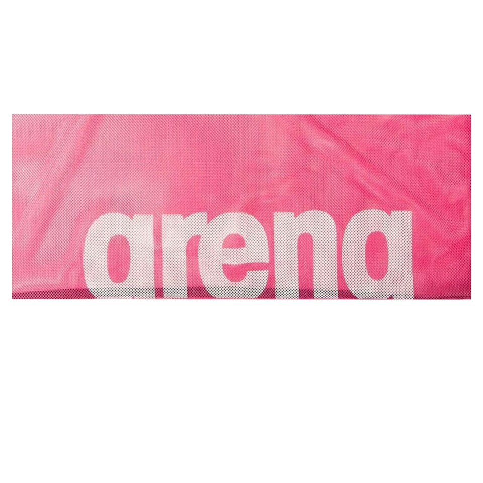 image 1 of Arena Swim Team Mesh Drawstring Bag - Pink/White - One Size