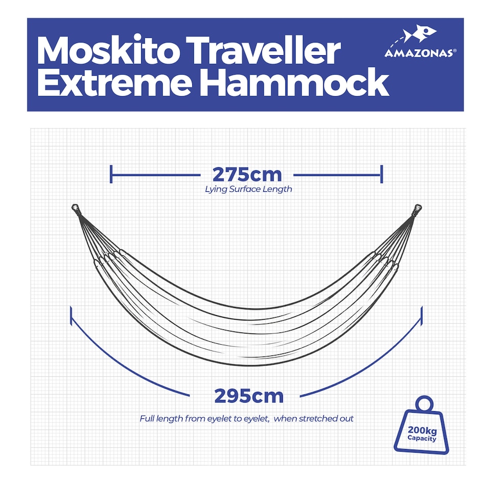 image 1 of Moskito Traveller Extreme Ultralight Hammock