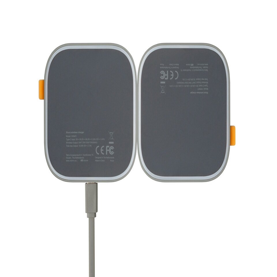 image 1 of Xtorm Wireless Charger Duo Grey