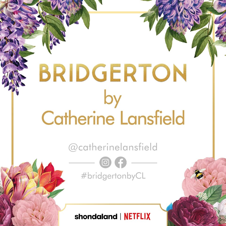 image 1 of Bridgerton By Catherine Lansfield Penelope Floral Reversible Duvet Cover Set Cream Cream | Single