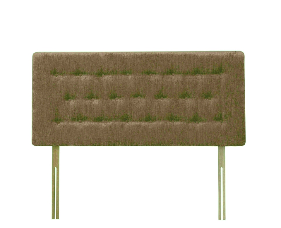 Lona Mink Chenille Headboard Small Double | Multi