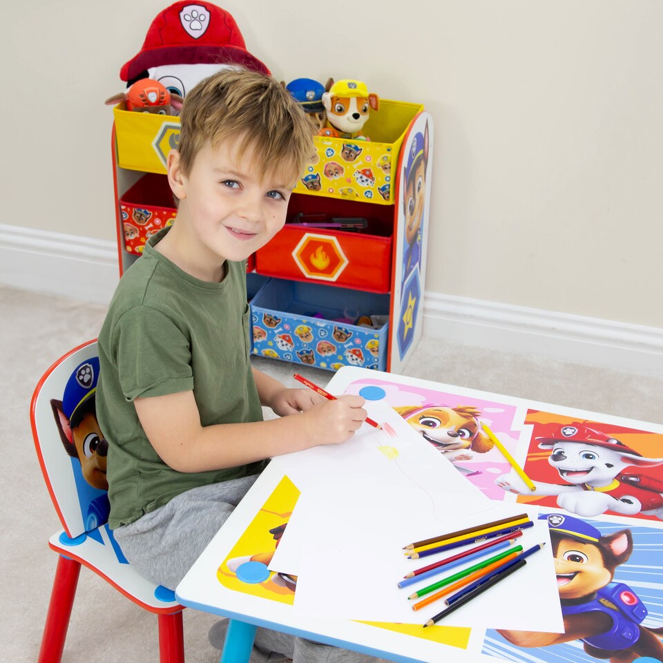 image 1 of Paw Patrol Badges Table And Chairs