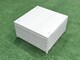 image 5 of Fimous Wicker PE Rattan Sofa Garden Furniture Set with Armchair Square Coffee Table 2 Small Footstools Side Table Light Grey Mixed