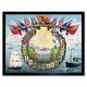 image 1 of Book Cover British Empire Seamen's Hospital 12x16" Framed Wall Art Print