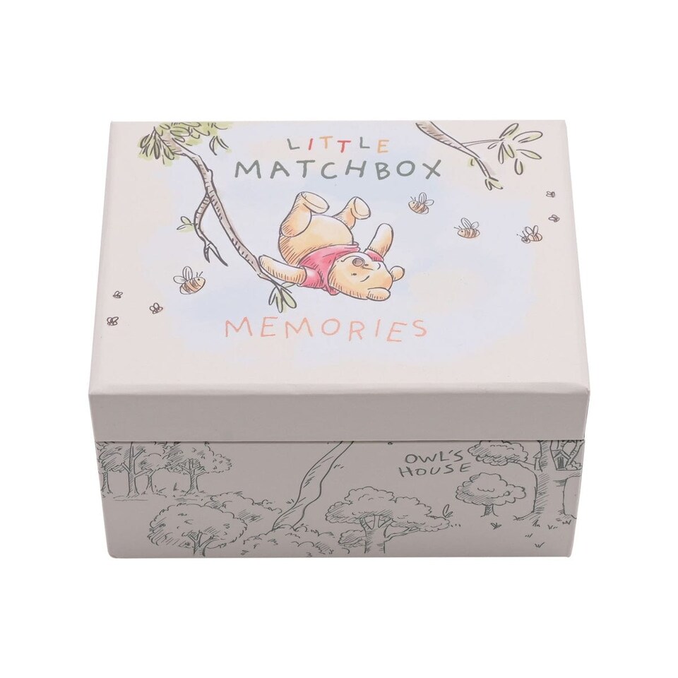 image 1 of Disney Winnie the Pooh Matchbox Keepsake Box