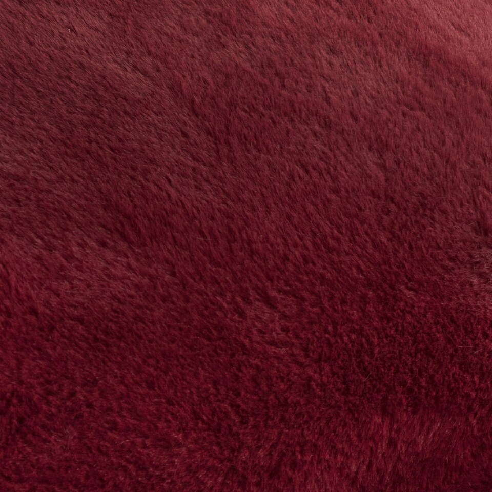 image 1 of Furn Kallu Faux Fur Cushion Cover Brown | 45 cm x 45 cm