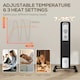 image 3 of HOMCOM 1500W 7 Fin Oil Filled Heater Radiator for Home, Black